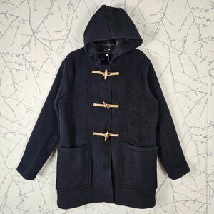 Original Montgomery Navy 70% Wool 900gm Toggle Duffle Coat